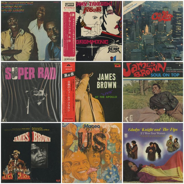 ソウル・ファンクのレコード盤が入荷しました